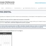 En el Concejo Deliberante continúa vigente la tramitación de la Firma Digital